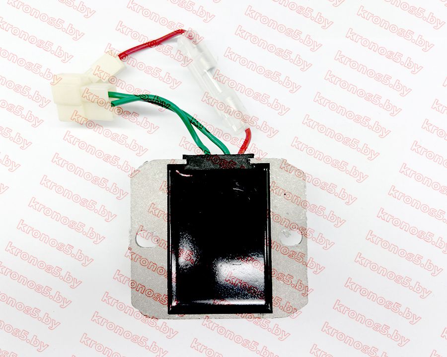 «Реле (регулятор) зарядки  мотоблока 178F-186F 2 разьема 3 провода» - фото 2