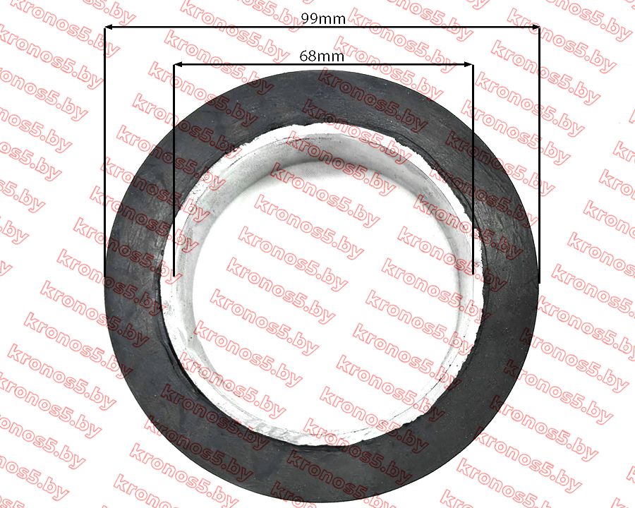 «Кольцо резиновое ролика к картофелекопалке Z-609 68мм» - фото