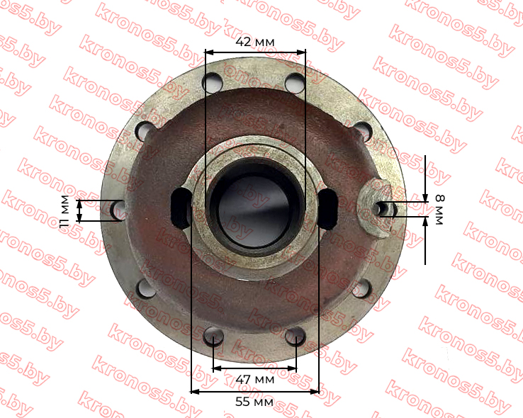 «Корпус дифференциала заднего моста Xingtai 224» - фото 3