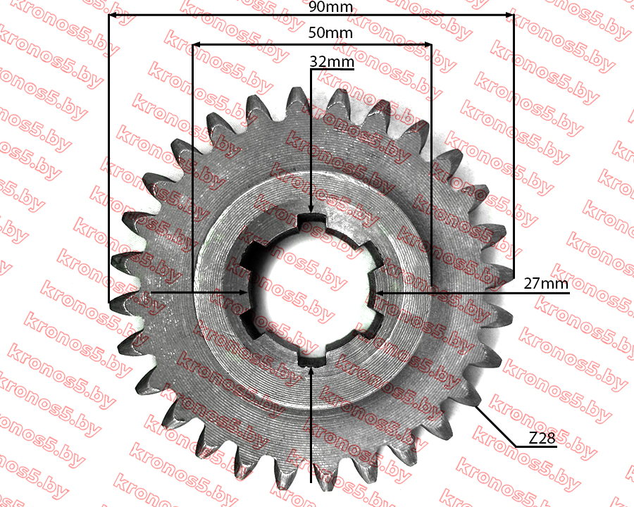 «Шестерня 2/5 передачи Z-28 » - фото