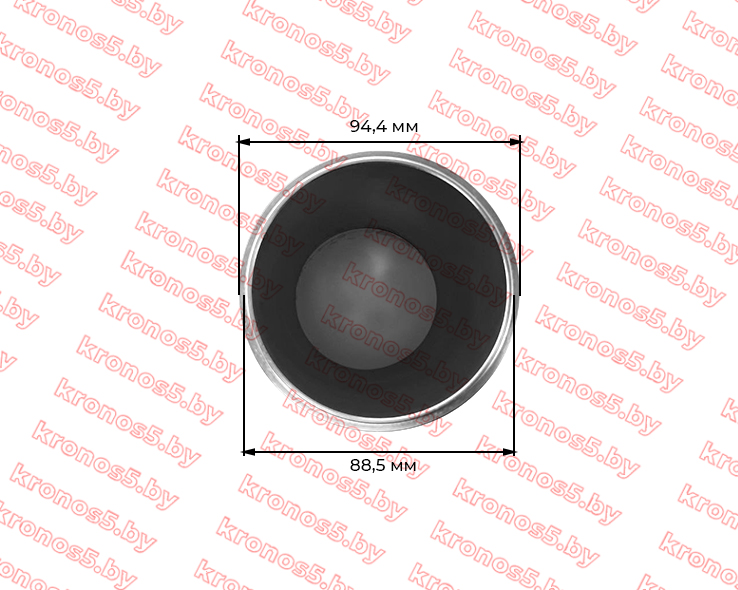 «Поршневой комплект   KM385BT ( 3 цилиндра)» - фото 2