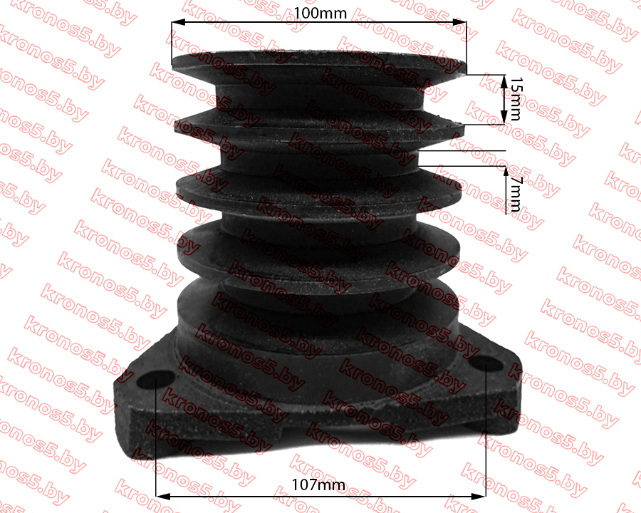 «Шкив маховика 4-х ручейковый Ø100 мм R180/180N» - фото «Шкив маховика 4-х ручейковый Ø100 мм R180/180N» - фото
