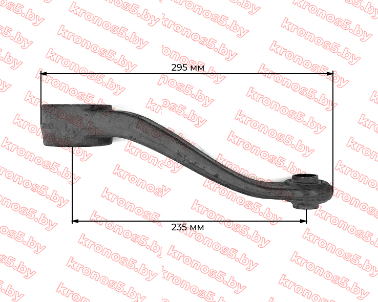 «Рычаг навески верхний гидро-подъемника наружный шлицевой Xingtai 224/24» - фото