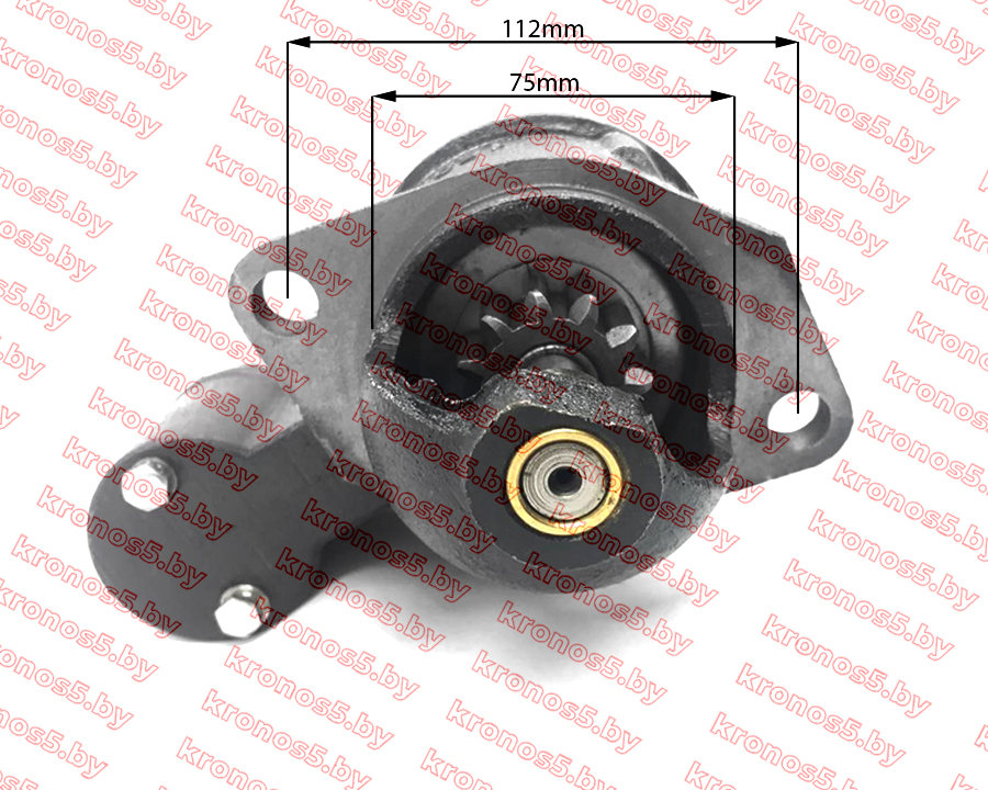 «Стартер электрический редукторный Z-11 (посадка ф=75мм) межболт. 112 мм R195/195N 1308L (QDJ158D-11)» - фото