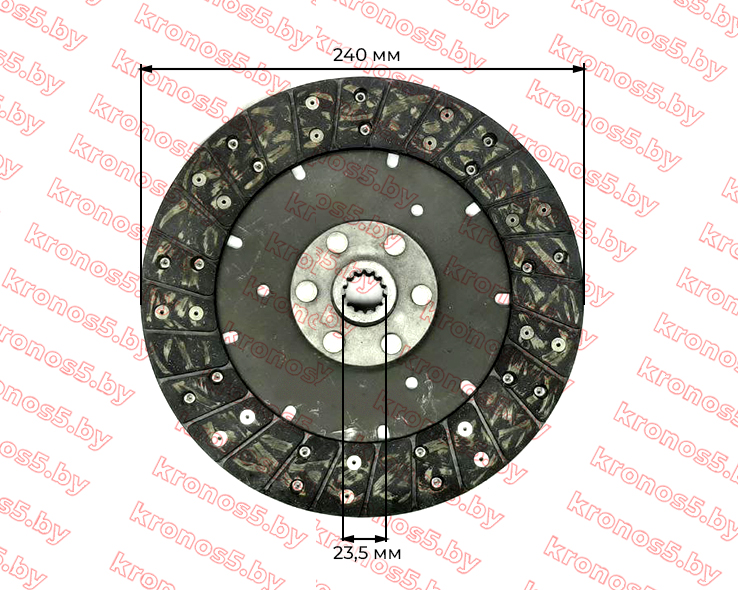 «Диск сцепления первый DongFeng 354/404» - фото 2
