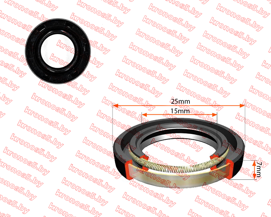 «Сальник 15х25х7» - фото