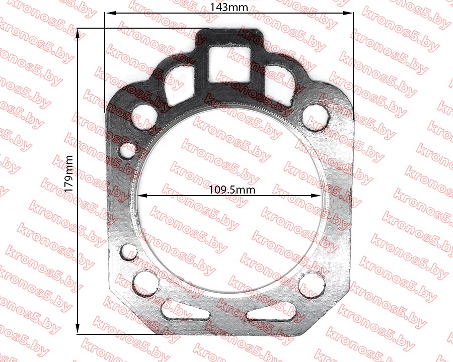 «Прокладка головки блока цилиндров ГБЦ R195/195N (с хвостом) 108,5 мм» - фото «Прокладка головки блока цилиндров ГБЦ R195/195N (с хвостом) 108,5 мм» - фото
