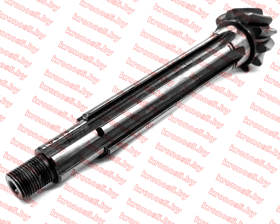 «Шестерня коническая заднего моста главная пара (шестерня:Z-41, вал:6 шлицов Z-10 ф=28 мм L-230 мм.)» - фото 4