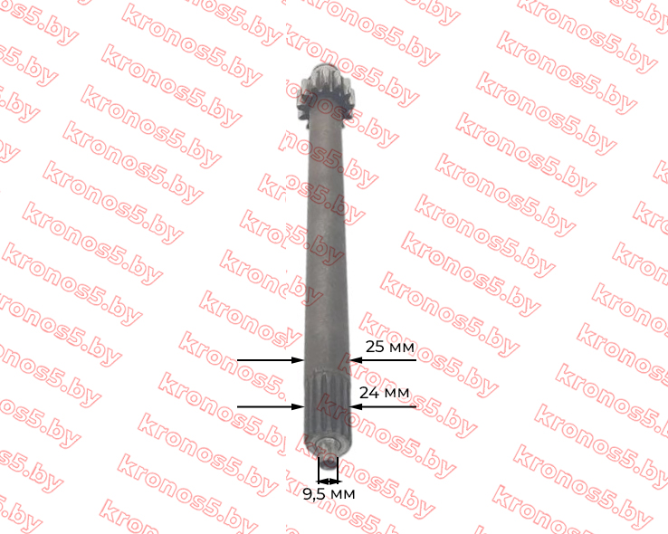 «Вал отбора мощности второй (мелкий шлиц) L-405 mm» - фото 2