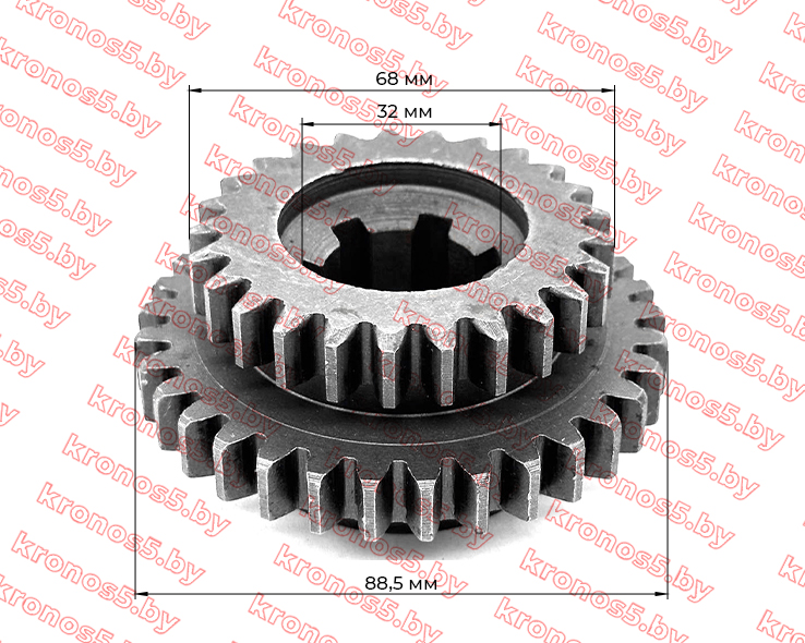 «Шестерня 2/3-й передачи подвижная Z-6/25/33 Xingtai 120/220» - фото