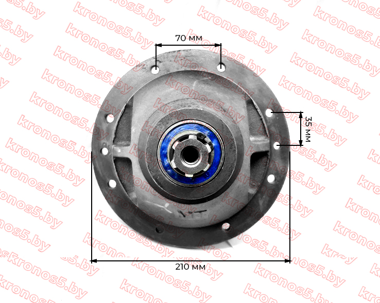 «Дифференциал переднего моста в сборе с корпусом Z-11/35 Кентавр 244» - фото 4