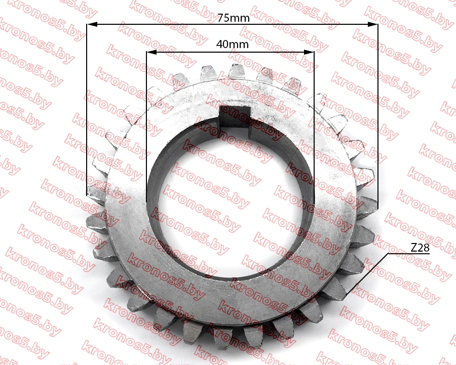 «Шестерня распределительная коленвала малая Z-28 R190/190N» - фото «Шестерня распределительная коленвала малая Z-28 R190/190N» - фото