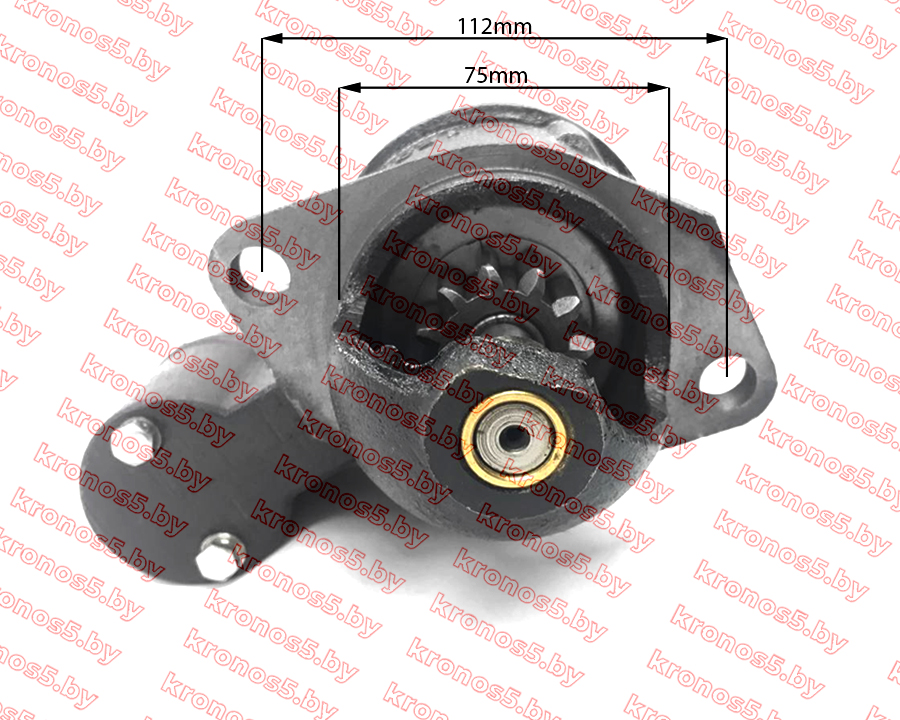 «Стартер электрический редукторный Z-11 (посадка ф=75мм) межболт. 112 мм R195/195N» - фото