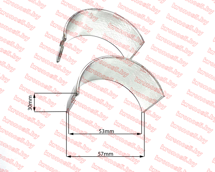 «Вкладыши шатуна R180 0,50 мм» - фото «Вкладыши шатуна R180 0,50 мм» - фото