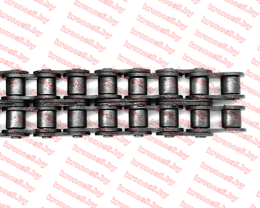 «Цепь двухрядная 2ПР-15,875 (10В-2) — для привода редуктора почвофрезы» - фото