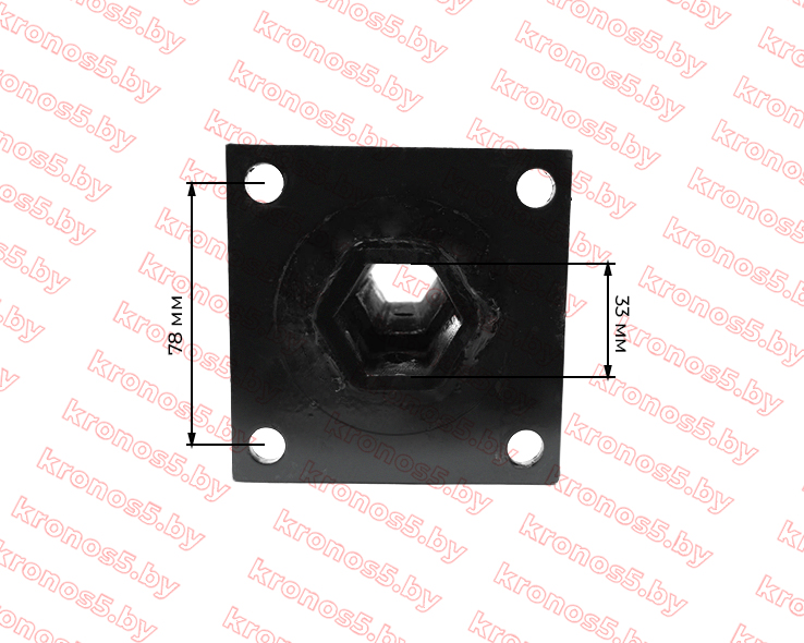 «Ступица колеса шестигранная 160 мм, 32 мм» - фото 4