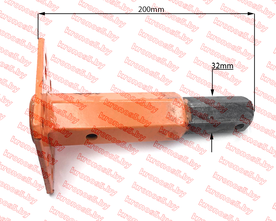 «Секция фрезы L-210 мм, Ф=32 мм без ножей 178/186F» - фото