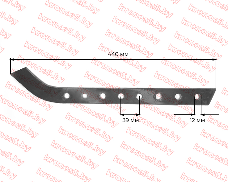 «Сошник (глубиномер) культиватора/мотоблока с воздушным охлаждением» - фото 2