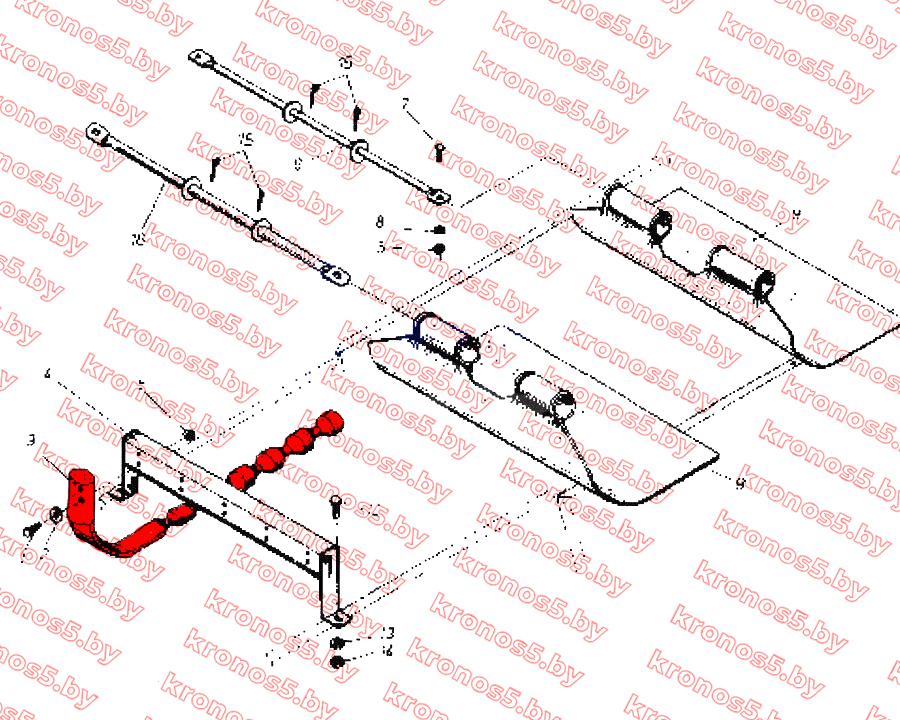 «Стержень разрыхливающий резиновый Bolko» - фото 3