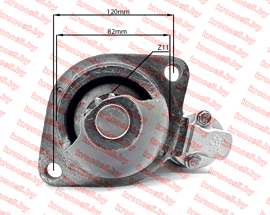 «Стартер электрический Z-11 12V 7,8 KW (посадка Ф=82 мм) QD1308» - фото «Стартер электрический Z-11 12V 7,8 KW (посадка Ф=82 мм) QD1308» - фото
