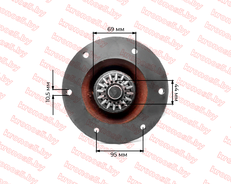 «Ротор в сборе косилки Wirax Z-069 1,35/1,65/1,85» - фото 4