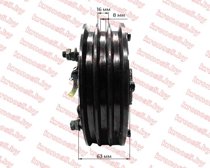 «Сцепление в сборе (3 ручья) минитрактор» - фото 5