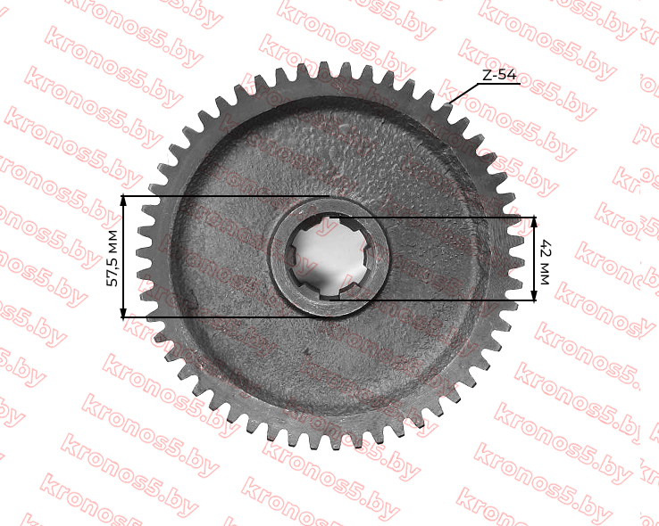 «Шестерня конечной передачи ведомая 54 зуба» - фото 2