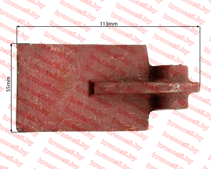 «Пластина верхняя к лемеху Anna, Bolko» - фото 2