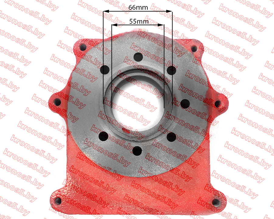 «Переходная плита двигателя к КПП 168F (65*65 мм)» - фото 2