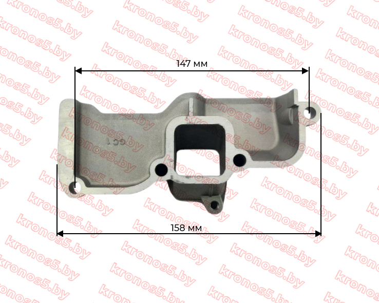 «Впускной коллектор большой 178F» - фото