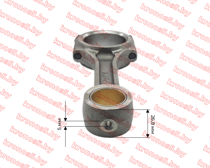 «Шатун в сборе с втулкой для двигателя КМ385ВТ» - фото 2