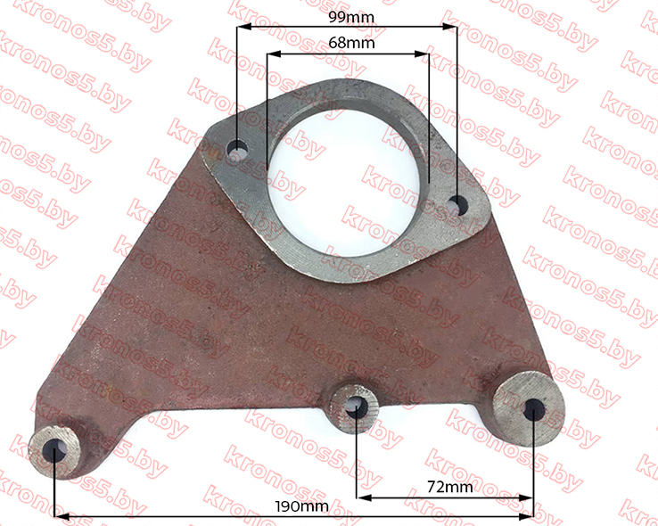 «Кронштейн крепления электростартера R175N/180N» - фото «Кронштейн крепления электростартера R175N/180N» - фото