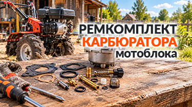 Ремкомплект карбюратора мотоблока: что входит и как подобрать