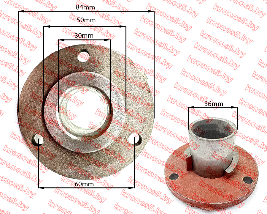 «Патрон с рычагом (опора) выжимного подшипника 40 мм (под подшипник 688808)» - фото 3