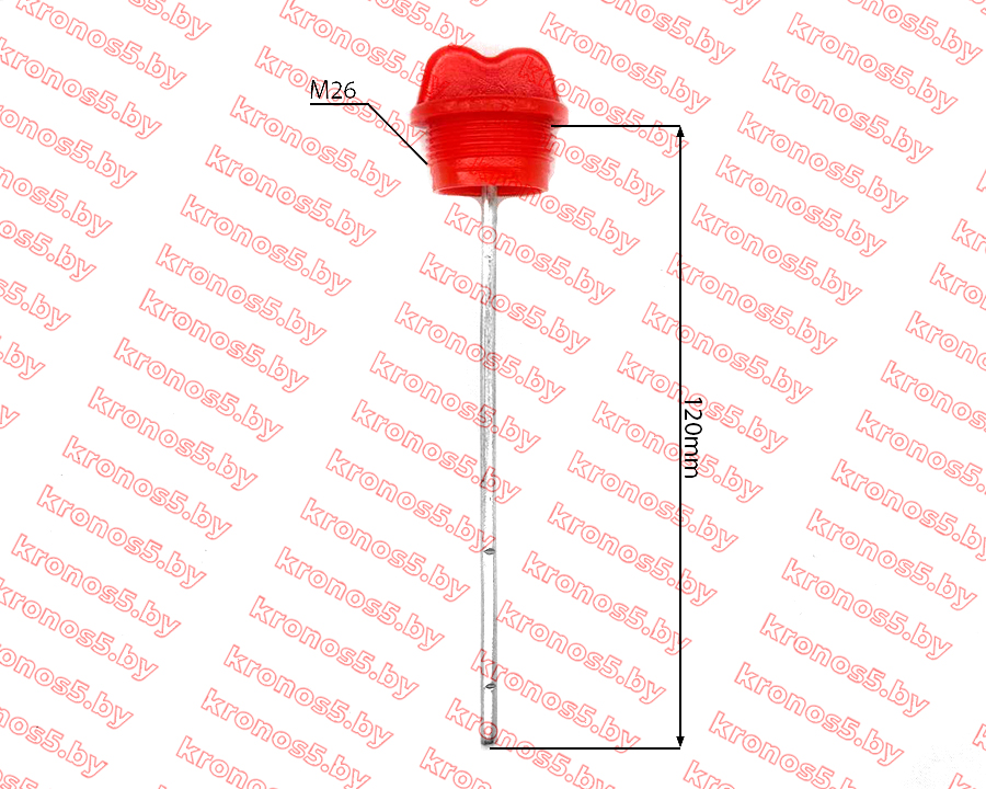 «Щуп масла М26, L-120 мм R180/180N (длинный блок)» - фото