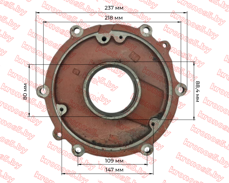 «Крышка коленвала левая ZS1100» - фото 5