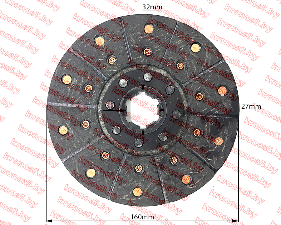 «Диск сцепления 24 ПРО 160мм 32 мм» - фото
