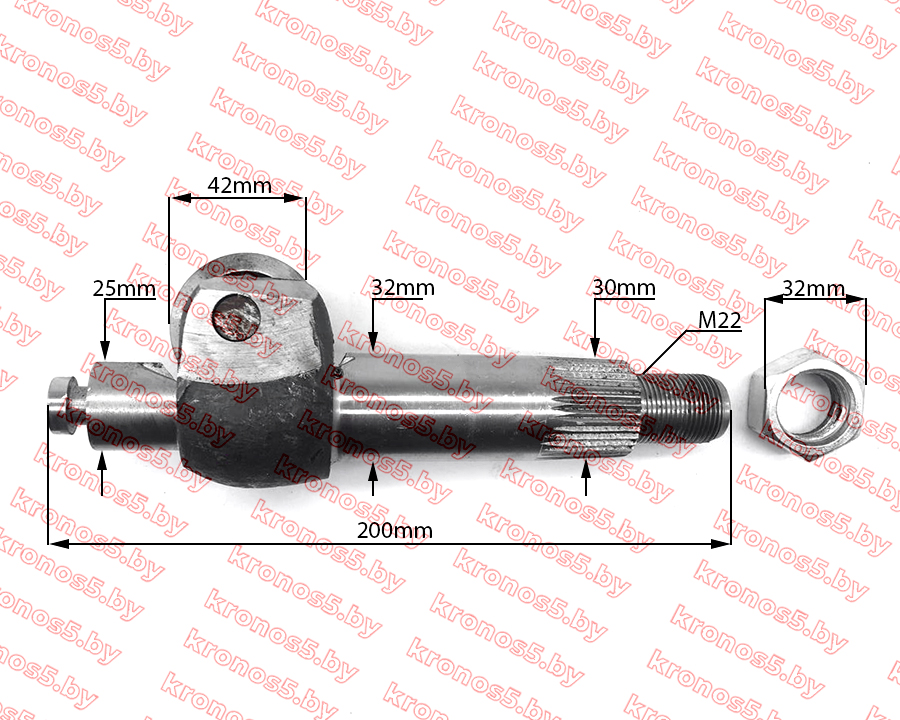 «Вал горизонтальный рулевого механизма» - фото