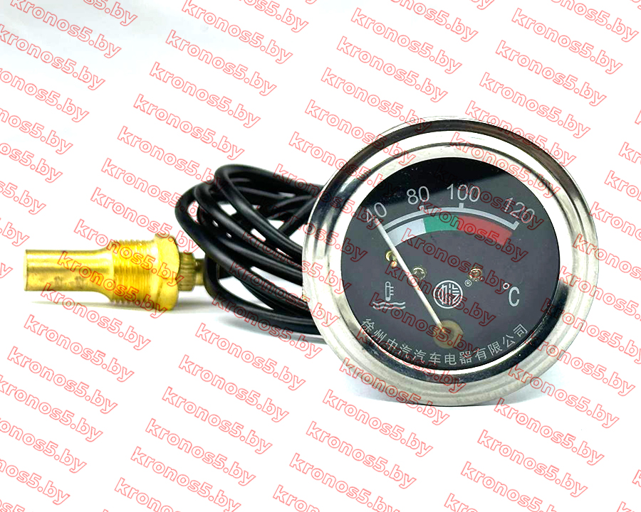 «Указатель температуры охлаждающей жидкости с подсветкой к минитрактору с датчиком» - фото