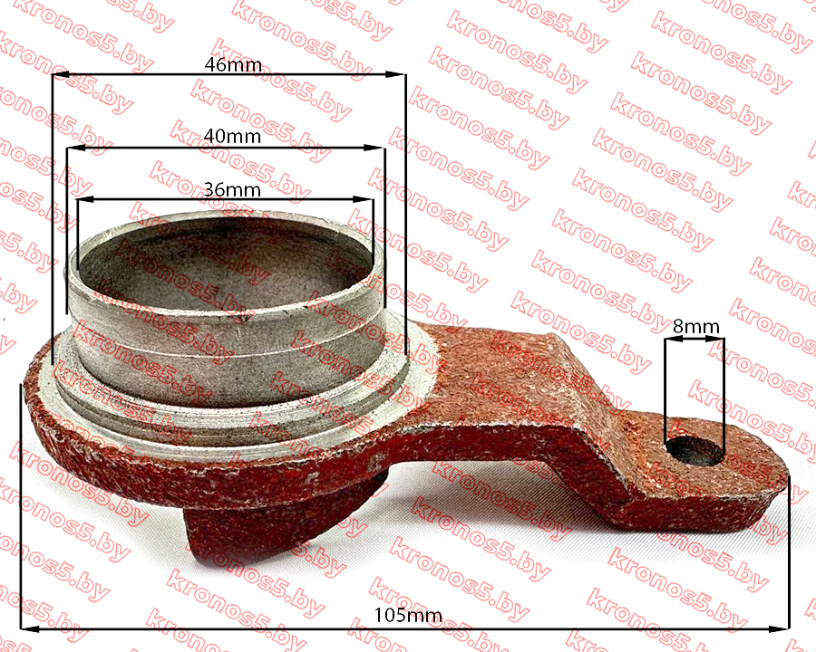 «Патрон с рычагом (опора) выжимного подшипника 40 мм (под подшипник 688808)» - фото 2