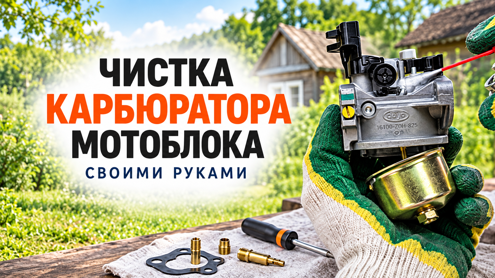 Чистка карбюратора мотоблока своими руками: пошаговая инструкция