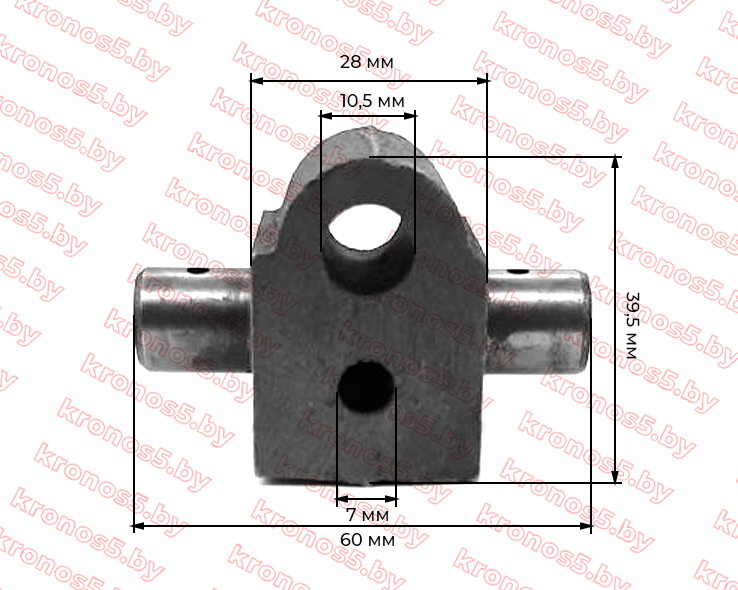 «Вал коромысла R195/195N (для ГБЦ с хвостом)» - фото 4