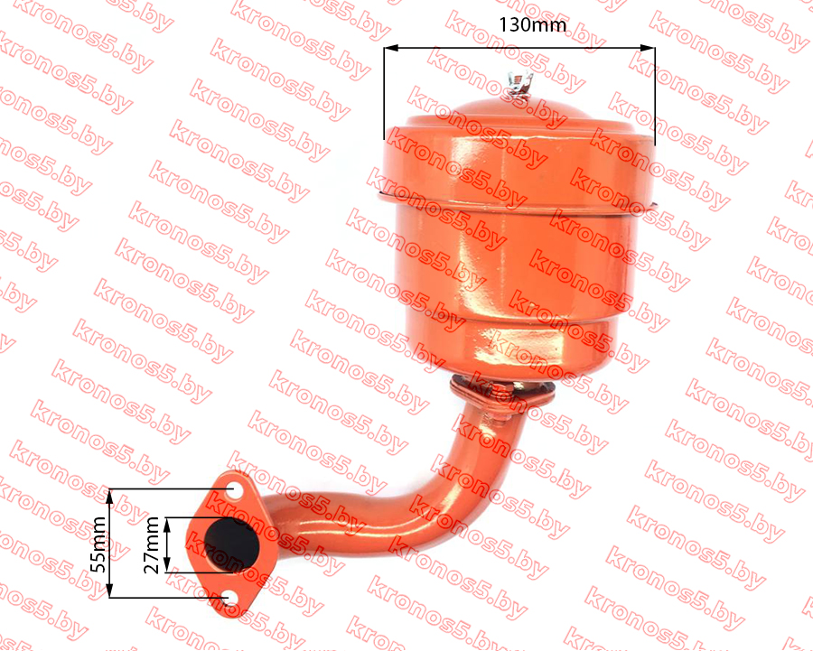 «Фильтр воздушный в сборе (масляный) R180/180N» - фото 3