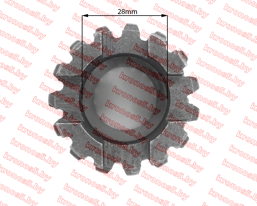 «Шестерня дифференциала с блокировкой под муфту правая R195/195N/ZS1100» - фото 3