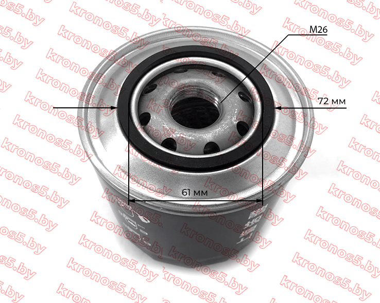 «Фильтр масляный (резьба М26) JX1008A» - фото 2