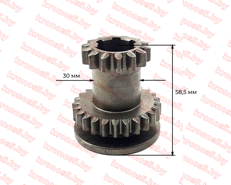 «Шестерня главного (первичного) вала Z-25/Z-14 178-186F (без пониж пер)» - фото 2