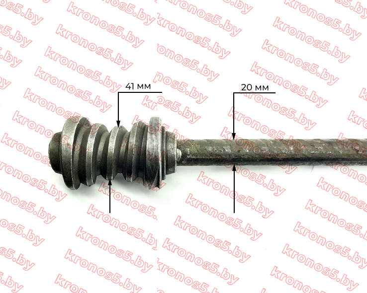 «Вал рулевого механизма вертикальный L=800 мм» - фото 3