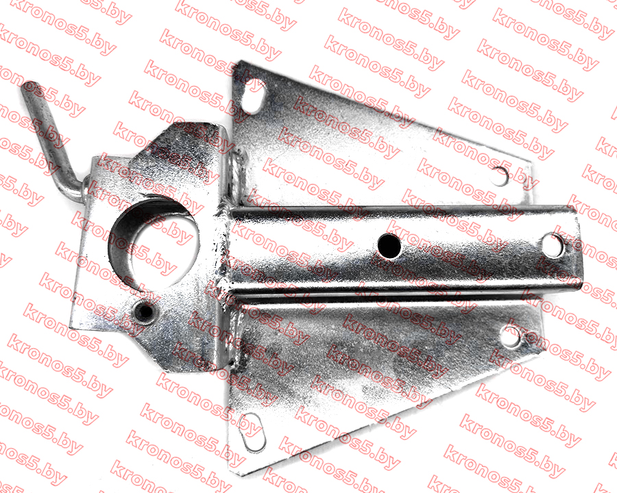 «Пластина с хомутом опорного колеса прицепа Тема» - фото