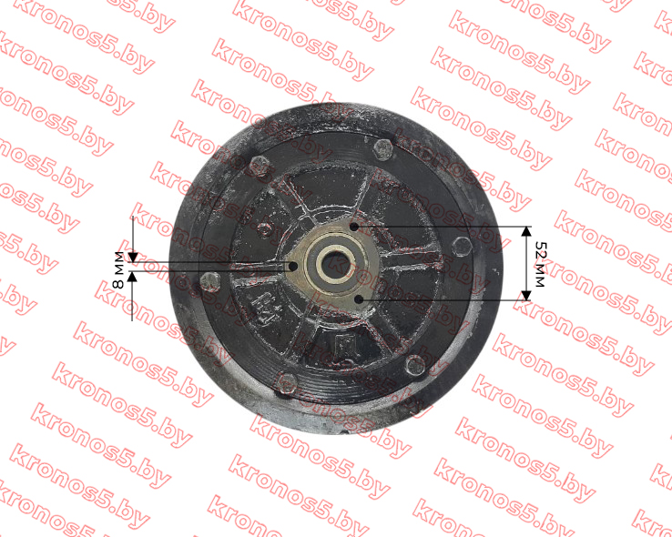 «Сцепление в сборе (большая лапка выжима) 4 ручья TS24 (235 мм)» - фото 5