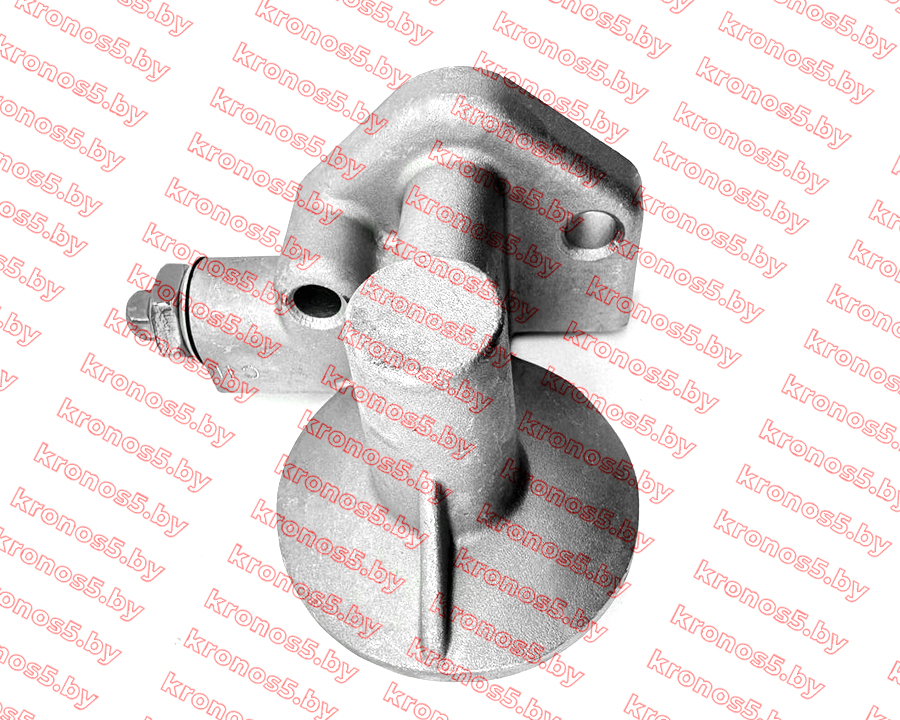 «Кронштейн (корпус) (крышка) масляного фильтра с клапаном  КМ385ВТ рез M20» - фото 3